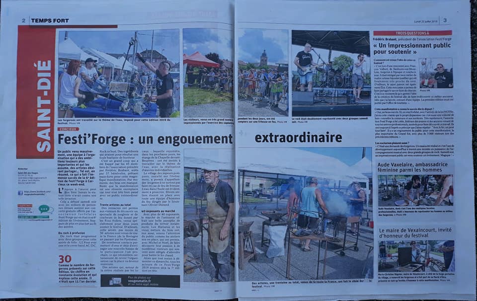 Corcieux Festiforge 2019